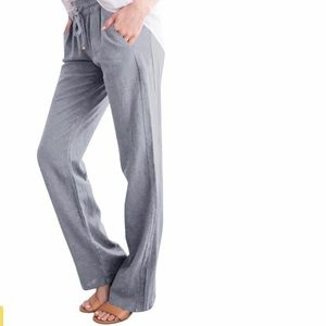 CHELLYSUN WOMENS SEASIDE LINEN PANTS